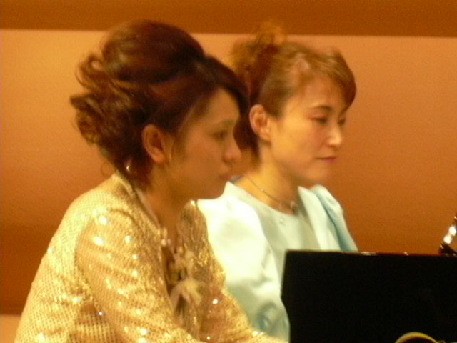 和美ちゃんと連弾