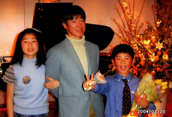 望月ピアノ教室 生徒さんの写真 2004年
